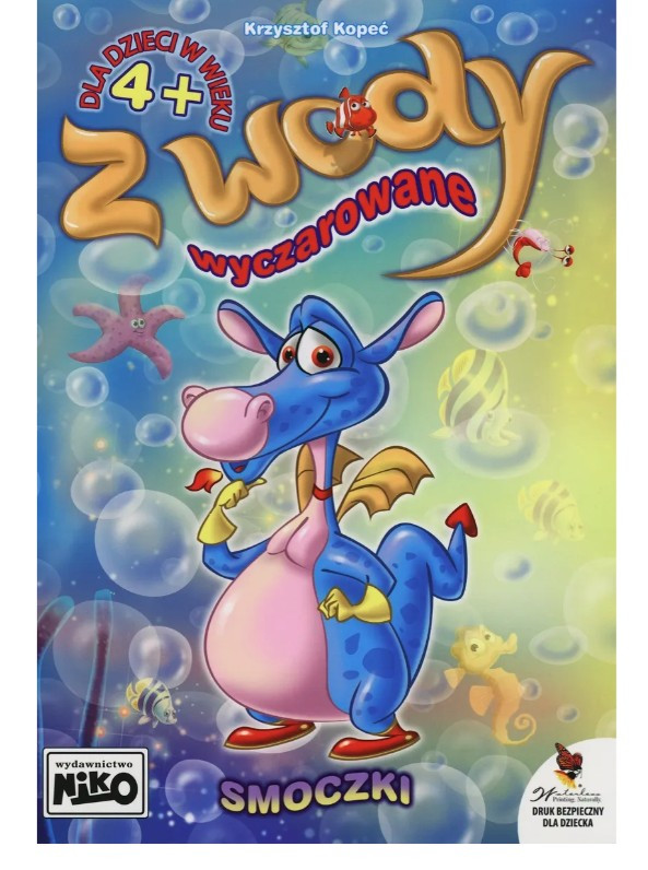 Malowanka wodna Z wody wyczarowane  NIKO